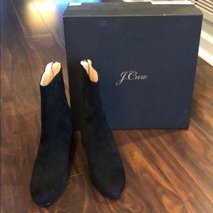 NWT J.Crew Suede Maya Ankle Boots